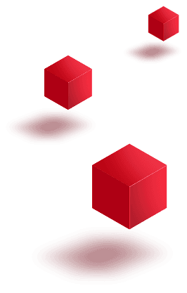 Red cubes